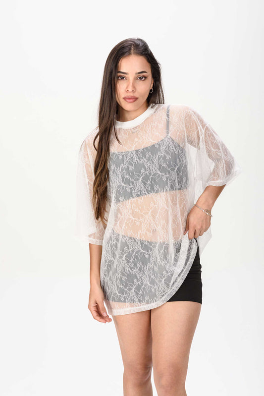 remerón white lace